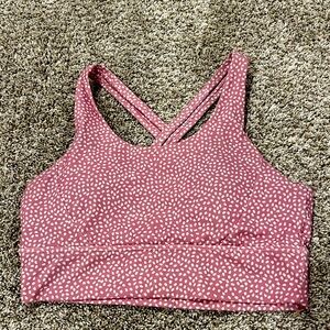 Buff Bunny”Bossy” Pink Sports Bra